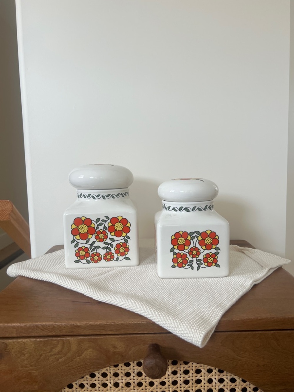 Vintage 1960’s Taunton Vale ceramic storage jars